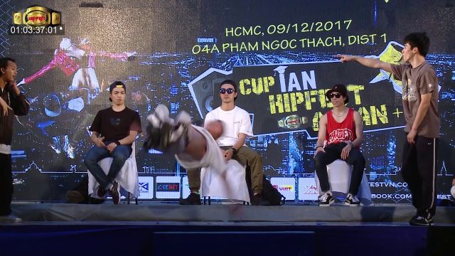 Top Coalition Taiwan – Vhight P Thailan | Top 8 Final Cup iAN Hipfest 09/12/2017